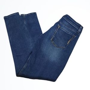 Silver Darker Wash Avery Super Skinny Blue Jeans Size 25 Waist 24 In Inseam 27